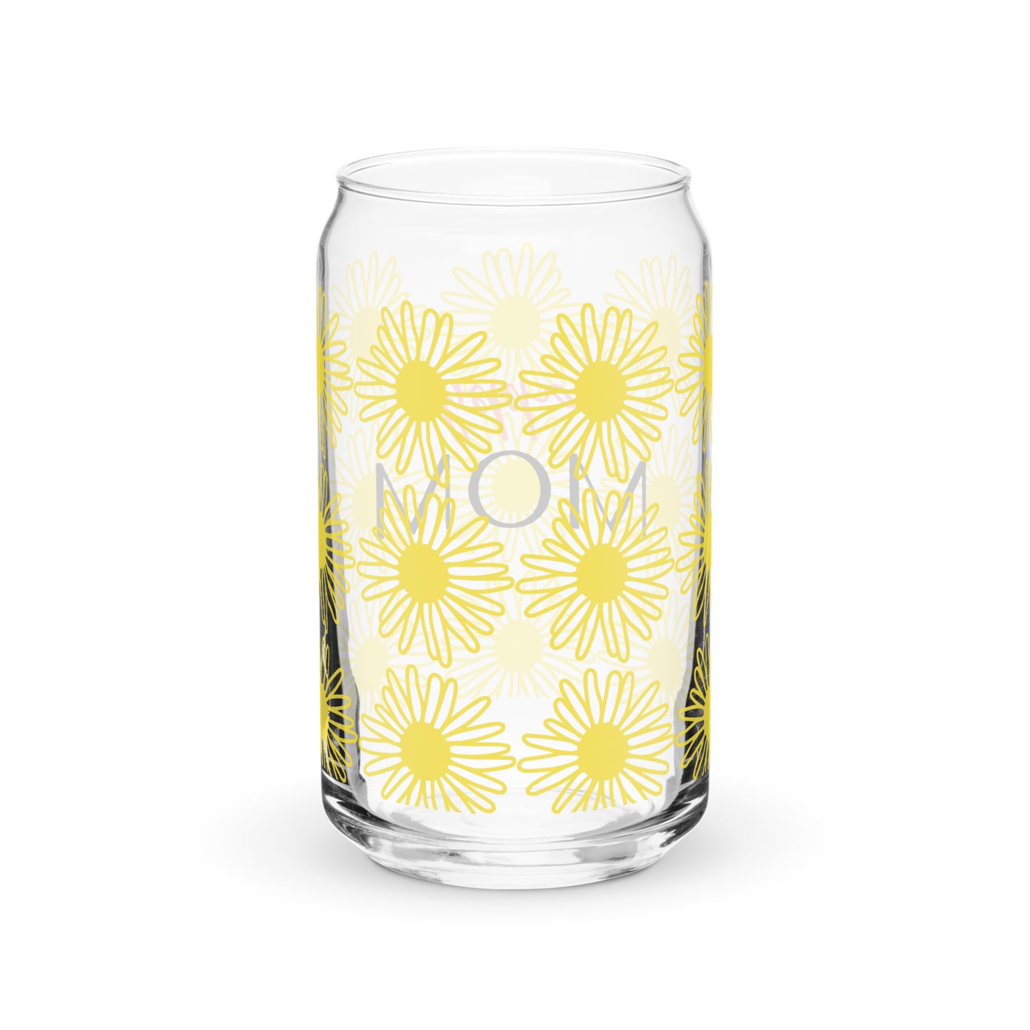 Happy Mom Glass