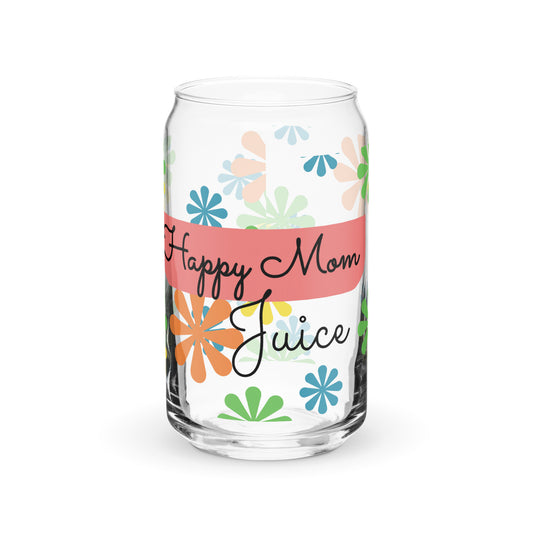 "Happy Mom Juice" - Glass