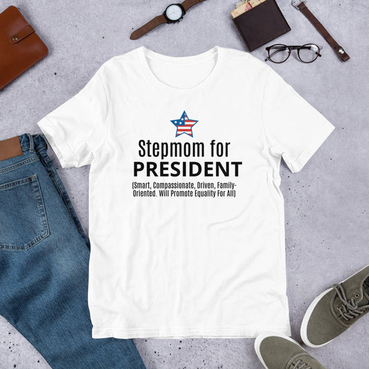 Stepmom for President T-Shirt Star